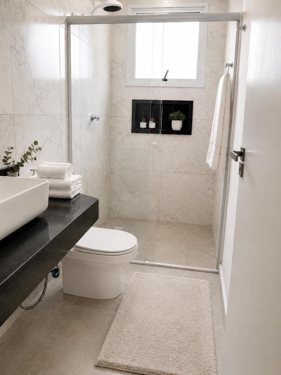 Banheiro — Hostel Lapidare