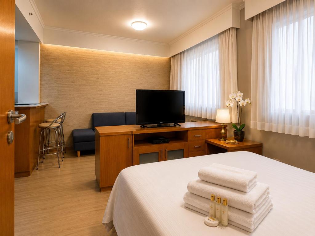 Quarto — Lapidare Flat Hotel Comfort