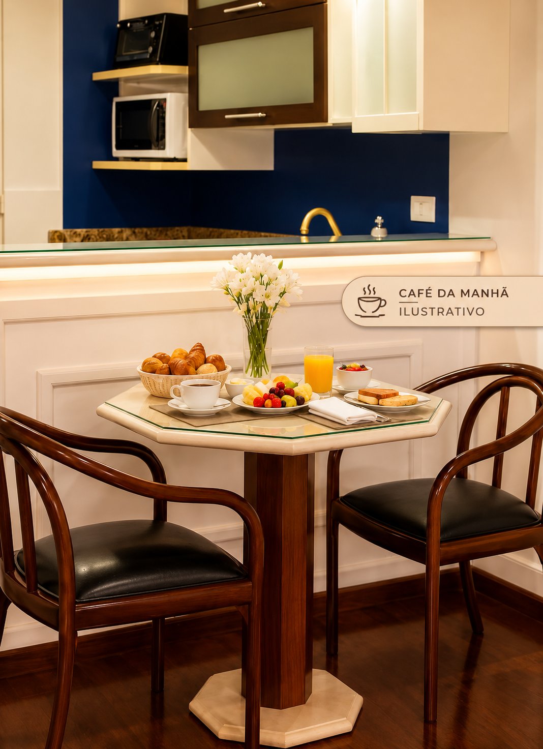 Sala de jantar — Lapidare Flat Ninety Jardim Paulista