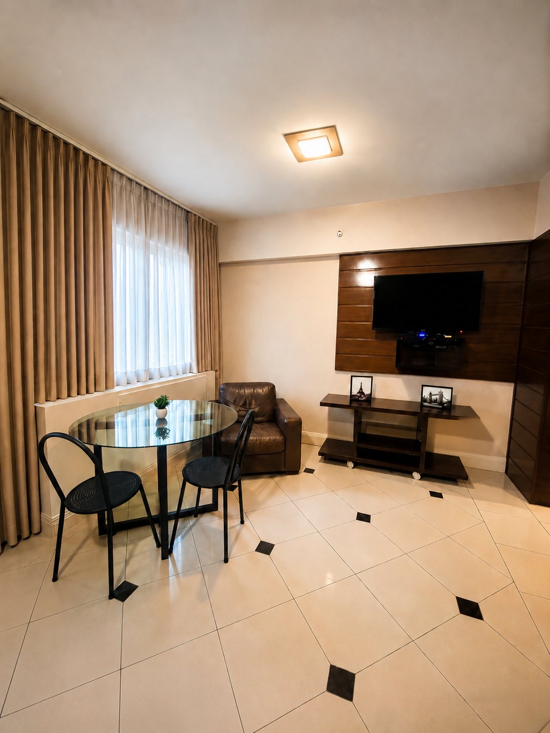 Sala de estar — Lapidare Flat Mercure Paulista