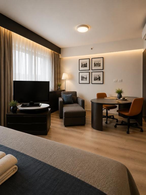 Sala de TV — Lapidare Flat Mercure Paulista